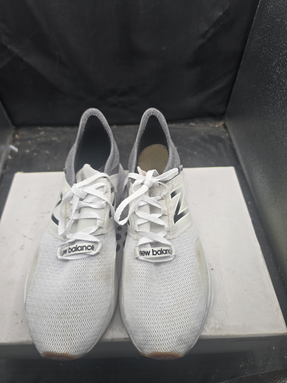 New Balance Men’s Light Gray Athletic Sneakers
